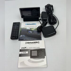 Sirius XM Onyx EZ XEZ1 Satellite  Radio Home Kit Set Only What’s In The Pictures
